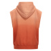 Mikina woolrich dip dye sleeveless hoodie žlutá