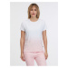 Růžovo-bílé dámské tričko SAM 73 Dolores