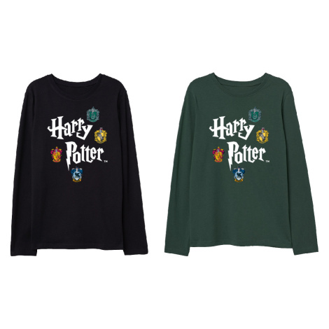 Harry Poter - licence Chlapecké tričko - Harry Potter 5202108,tmavě zelená Barva: Zelená