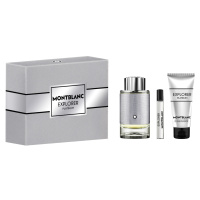 Mont Blanc Explorer Platinum - EDP 100 ml + sprchový gel 100 ml + EDP 7,5 ml