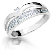 Cutie Jewellery Krásný třpytivý prsten se zirkony Z6820-2544-10-X-2 48 mm