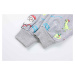 Chlapecké pyžamo KUGO MP3836, tmavě tyrkysová / šedé kalhoty Barva: Tyrkysová