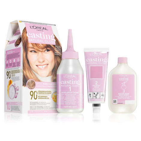 L’Oréal Paris Casting Creme Natural Gloss semi-permanentní barva na vlasy odstín 723 BLONDE AMAN