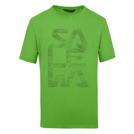 Salewa triko Print DRY M, zelená