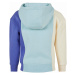 Dětská mikina // Urban Classics / Girls Tripple Hoody whitesand/oceanblue/purple