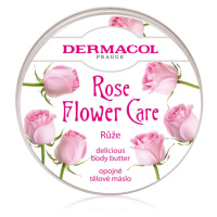 Dermacol Flower Care Rose vyživující tělové máslo s vůní růží 75 ml