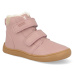Barefoot dětské zimní boty Protetika - Deny růžové