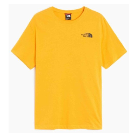 The North Face RED BOX M Pánské tričko krátkými rukávy, žlutá, velikost