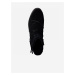 Černé kožené zimní boty Tamaris