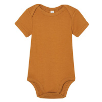 Babybugz Kojenecké body s krátkým rukávem BZ10 Toffee