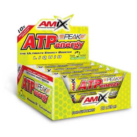 Amix ATP Energy Liquid podpora sportovního výkonu příchuť Orange 10x25 ml