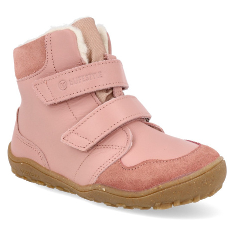 Barefoot dětské zimní boty bLIFESTYLE - Gibbon TEX wool růžové