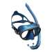 Cressi Set maska Calibro a šnorchl Corsica, modrá