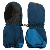 ALPINE PRO ROLSO Dětské rukavice, tmavě modrá, velikost