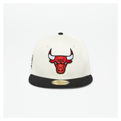 Kšiltovka New Era Chicago Bulls Championships 59Fifty Fitted Cap Optic White/ Black