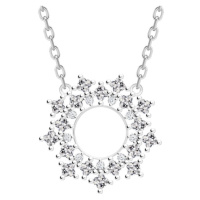 Preciosa Originální stříbrný náhrdelník Orion 5257 00 (řetízek, přívěsek)