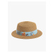 Koton Straw Hat and Tulle Bow Detailed