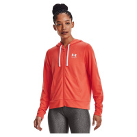 Under Armour mikina s kapucí Rival Terry FZ Hoodie-ORG 1369853-872