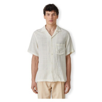Portuguese Flannel Grain Shirt - White Bílá