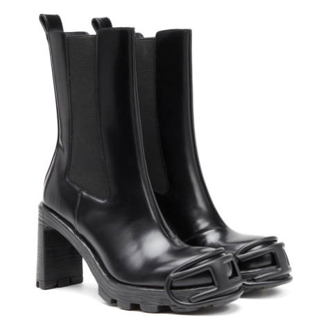 Kotníková obuv diesel hammer d-hammer ch d w boots black