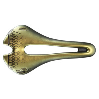 SELLE SAN MARCO sedlo - ASPIDE SHORT OPEN-FIT RACING NARROW - zlatá