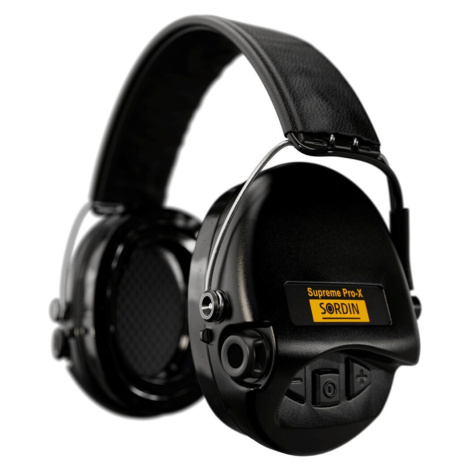 Elektronické chrániče sluchu Supreme Pro-X LED Sordin® – Černá