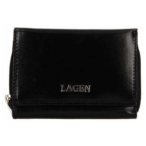 Dámská kožená peněženka Lagen Béta - černá