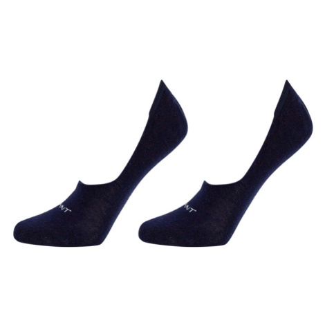 PONOŽKY GANT INVISIBLE SOCKS 2-PACK modrá