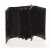 Luxusní kožená lakovaná černá peněženka - Lorenti 4112SH černá