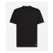 Tričko karl lagerfeld monogram degrade pocket tee black