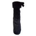 ISOTONER Hřejivé žinylkové ponožky s copánkovém vzorem, protiskluzová podrážka