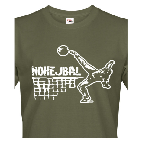 Pánské tričko s Nohejbalovým motivem BezvaTriko