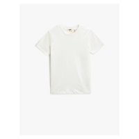 Koton Basic Short Sleeve T-Shirt. Crew Neck Cotton.