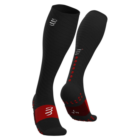 Compressport Full Socks Recovery Black 4L Běžecké ponožky