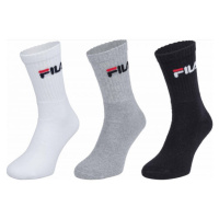 Fila UNISEX SPORT 3P Unisex ponožky, černá, velikost