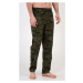 Pánské pyžamové kalhoty Vienetta Secret Army | khaki