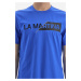 Tričko la martina man s/s t-shirt jersey silky f modrá