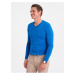 Modrý pánský svetr Ombre Clothing