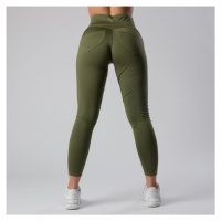 Legíny Push up Army Green pants Yastraby