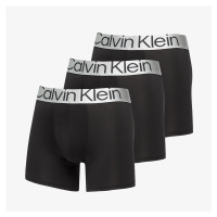 Boxerky Calvin Klein Reconsidered Steel Microfiber Boxer Brief 3 Pack Black