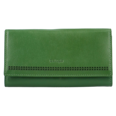 Dámská kožená peněženka Bellugio Nariela, tmavě zelená