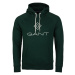 MIKINA GANT LOCK UP HOODIE zelená