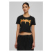 Miss Tee / Badgirls Cropped Tee black