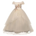Svatební dívčí šaty NNJ903