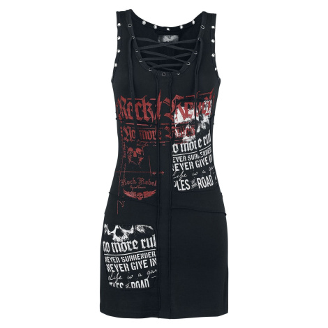 Rock Rebel by EMP Stay A Little Longer Šaty černá