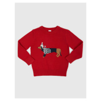 GAP Dětský pletený svetr se vzorem - Kluci