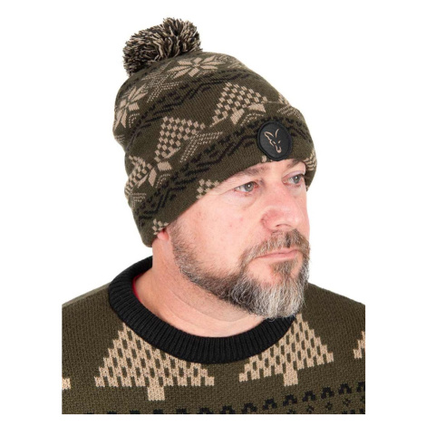 Fox čepice festive bobble hat