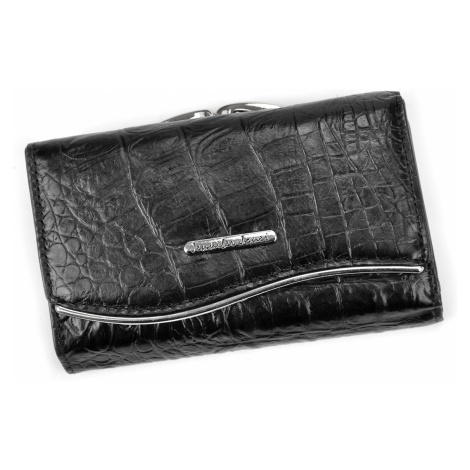 Dámská kožená peněženka Jennifer Jones 5245-7 černá