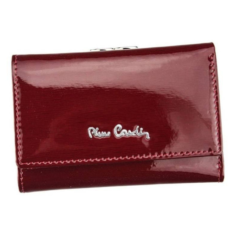 Luxusní dámská kožená peněženka Pierre Cardin Sisi, červená