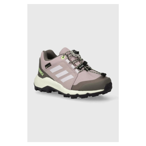 Dětské boty adidas TERREX TERREX GTX K fialová barva